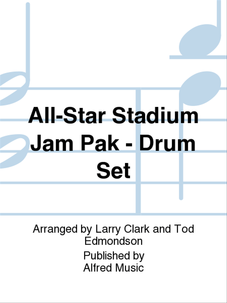 All-Star Stadium Jam Pak - Drum Set Marching Band scores gallery preview page 1