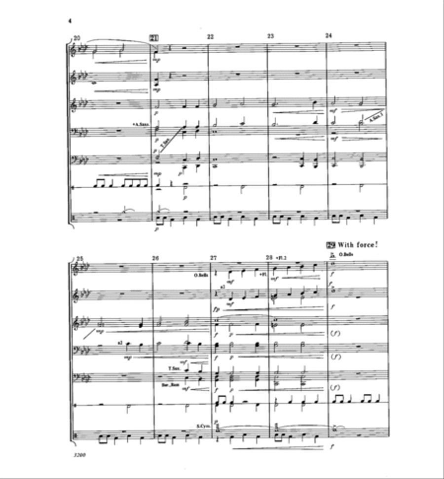 Diabolique Concert Band scores gallery preview page 4
