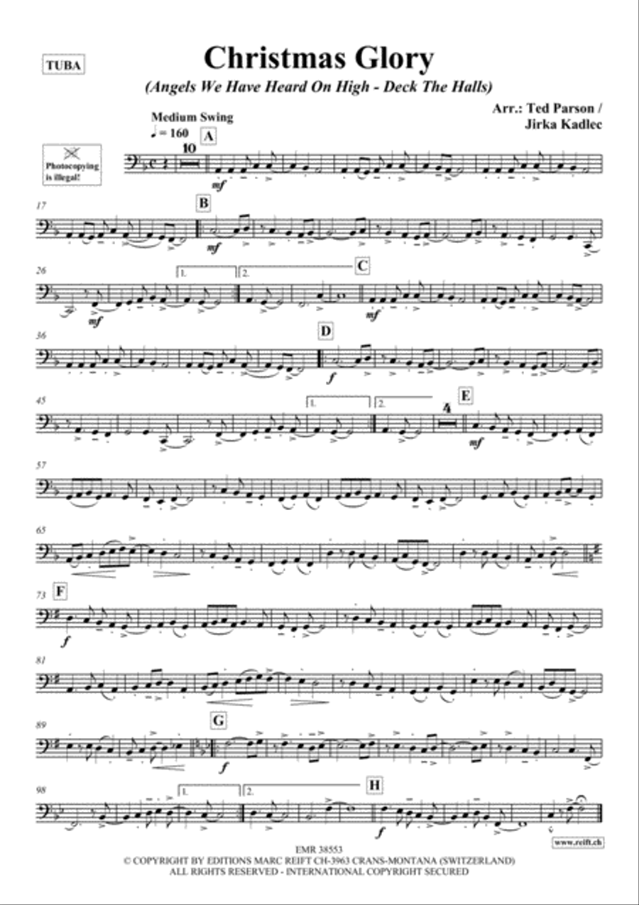 Christmas Glory Christmas Glory Tuba scores gallery preview page 2