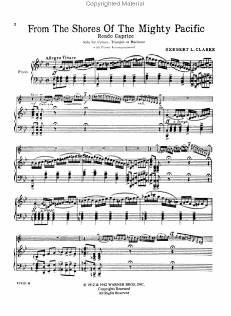 From the Shores of the Mighty Pacific Small Ensemble scores gallery preview page 2