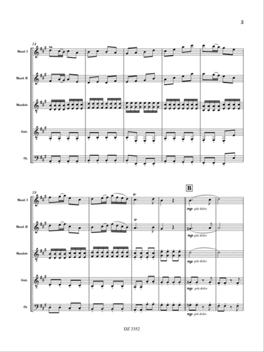 Simple Suite Orchestra scores gallery preview page 4