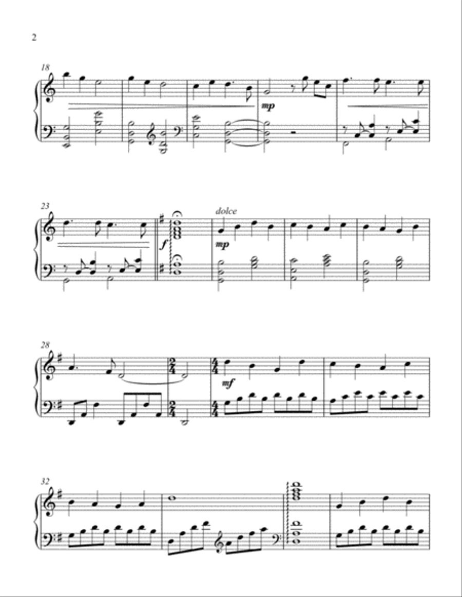 RECOMMITMENT--A Gift of Love Piano Solo scores gallery preview page 2