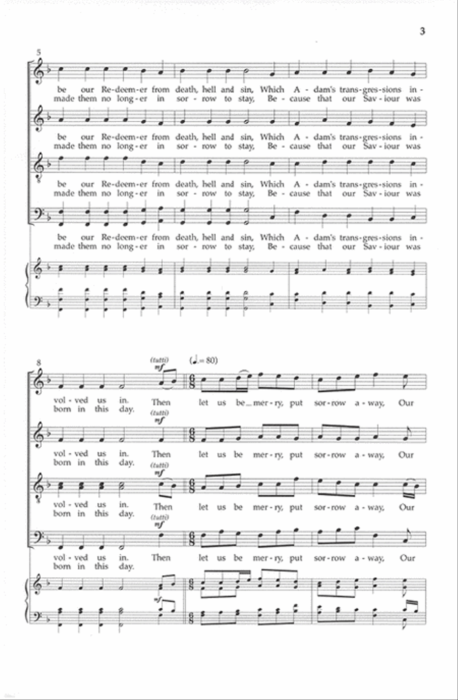 A Virgin Unspotted (Judea) 4-Part scores gallery preview page 3