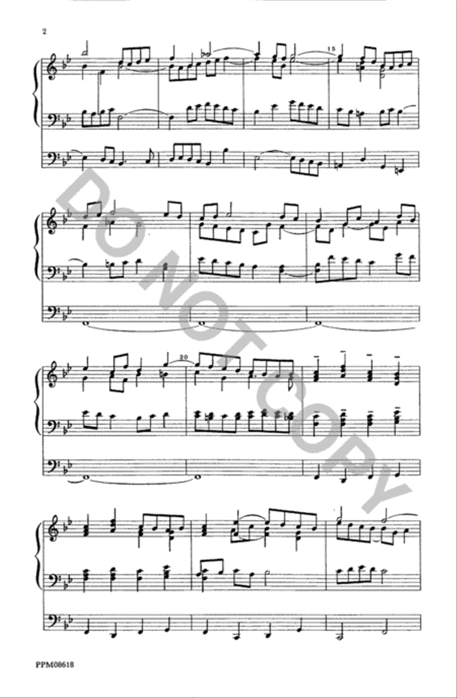 Thou O God Art Praised in Sion Divisi scores gallery preview page 3