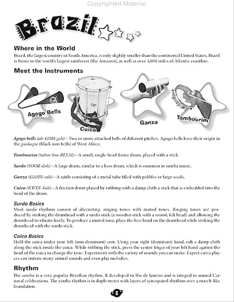 Planet Jams Percussion scores gallery preview page 2