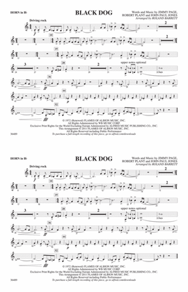 Black Dog: Horn in B flat