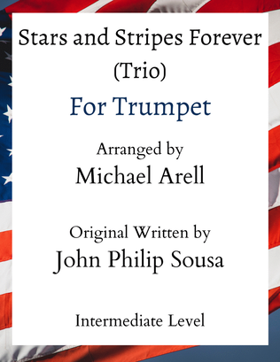 Book cover for Stars and Stripes Forever- Intermediate Trumpet