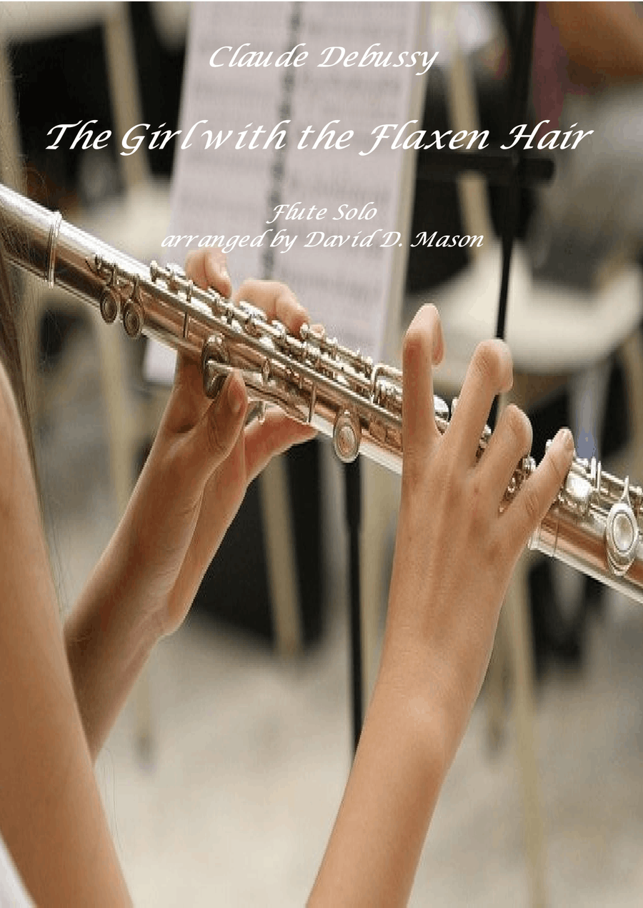 The Girl with the Flaxon Hair Flute Solo scores gallery preview page 1