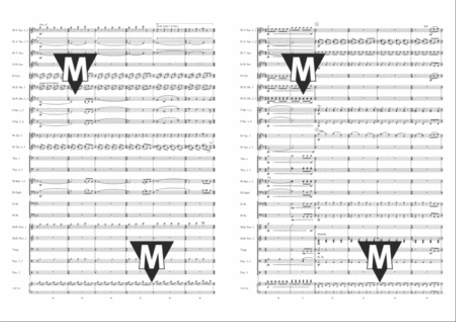 The Story of Anne Frank Fanfare Band scores gallery preview page 6