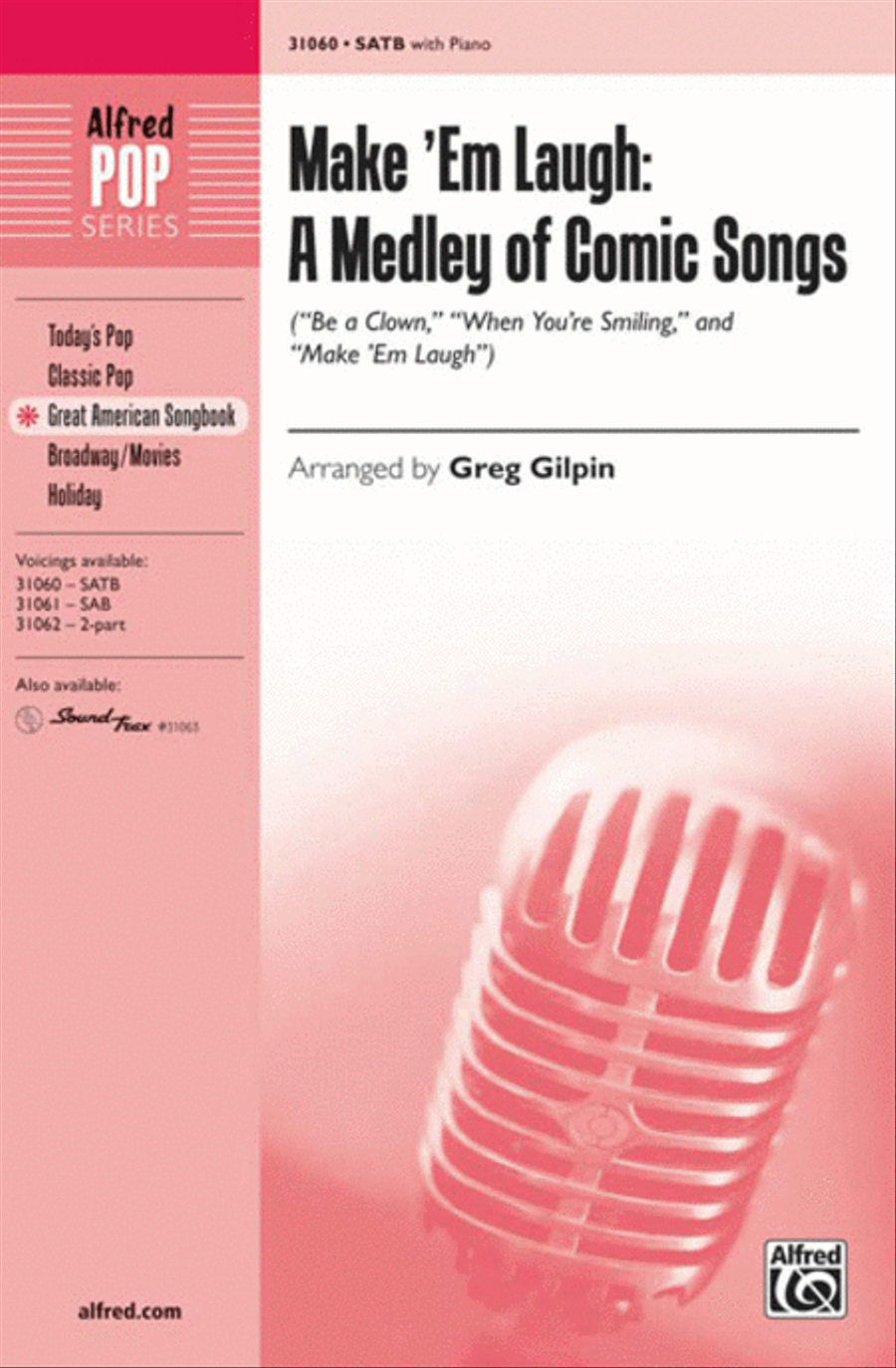 Make 'Em Laugh: A Medley of Comic Songs 4-Part scores gallery preview page 1