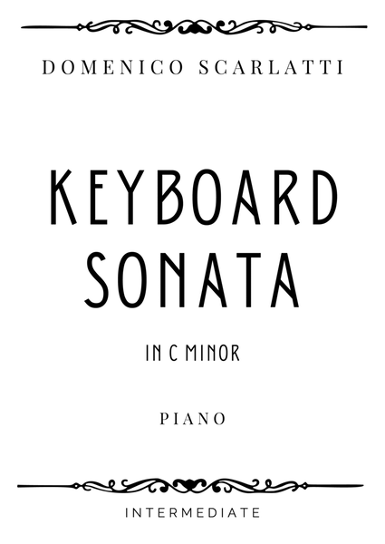 Scarlatti - Keyboard Sonata in C Minor - Intermediate image number null