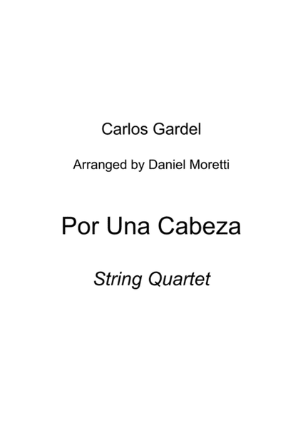 Por una cabeza - String Quartet image number null