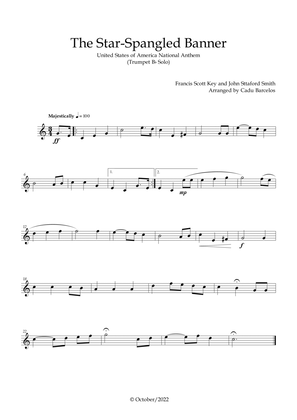 Book cover for The Star-Spangled Banner - EUA Hymn (Trumpet Bb solo)