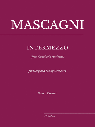 Book cover for Intermezzo (for Harp and String Orchestra)