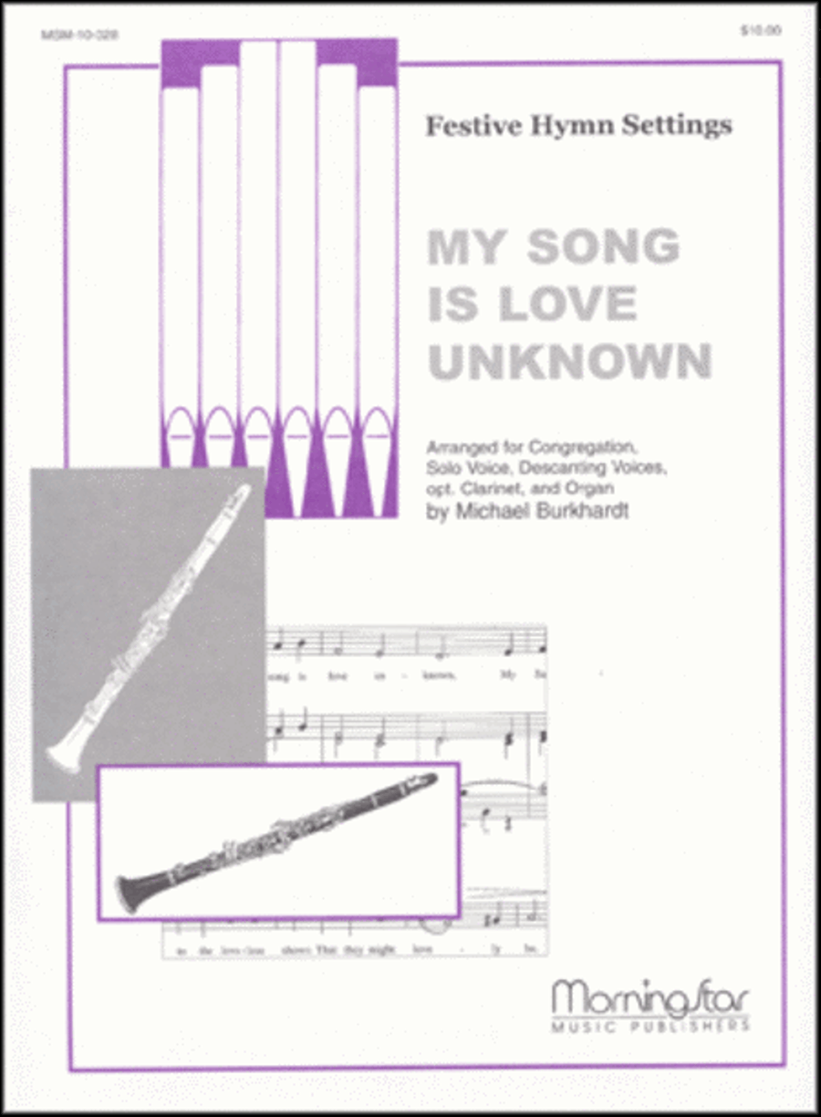 My Song Is Love Unknown (Love Unknown) Choir scores gallery preview page 1