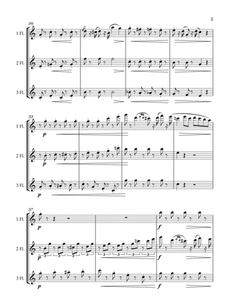 La Chevaleresque for Flute Trio image number null