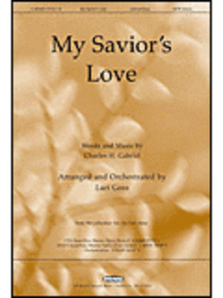 Book cover for My Savior's Love - Anthem