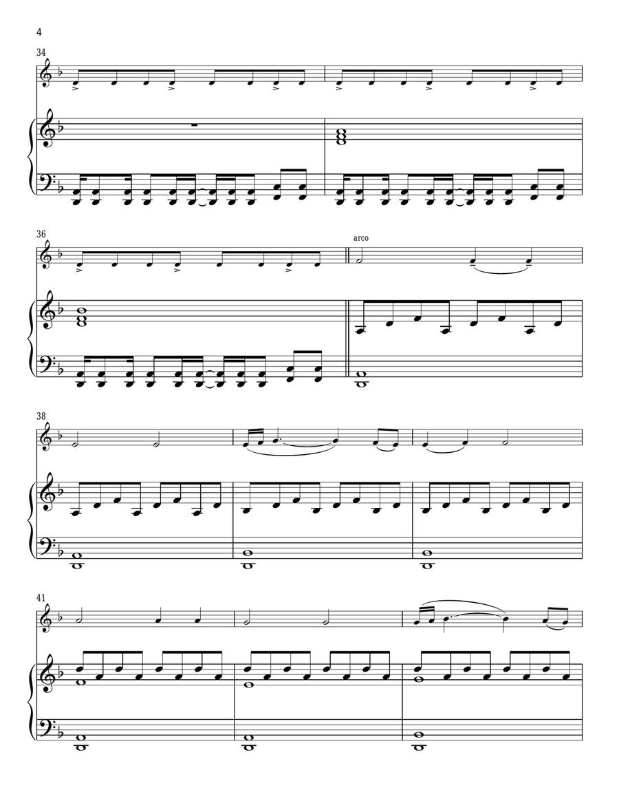 Moonlight Cello scores gallery preview page 4