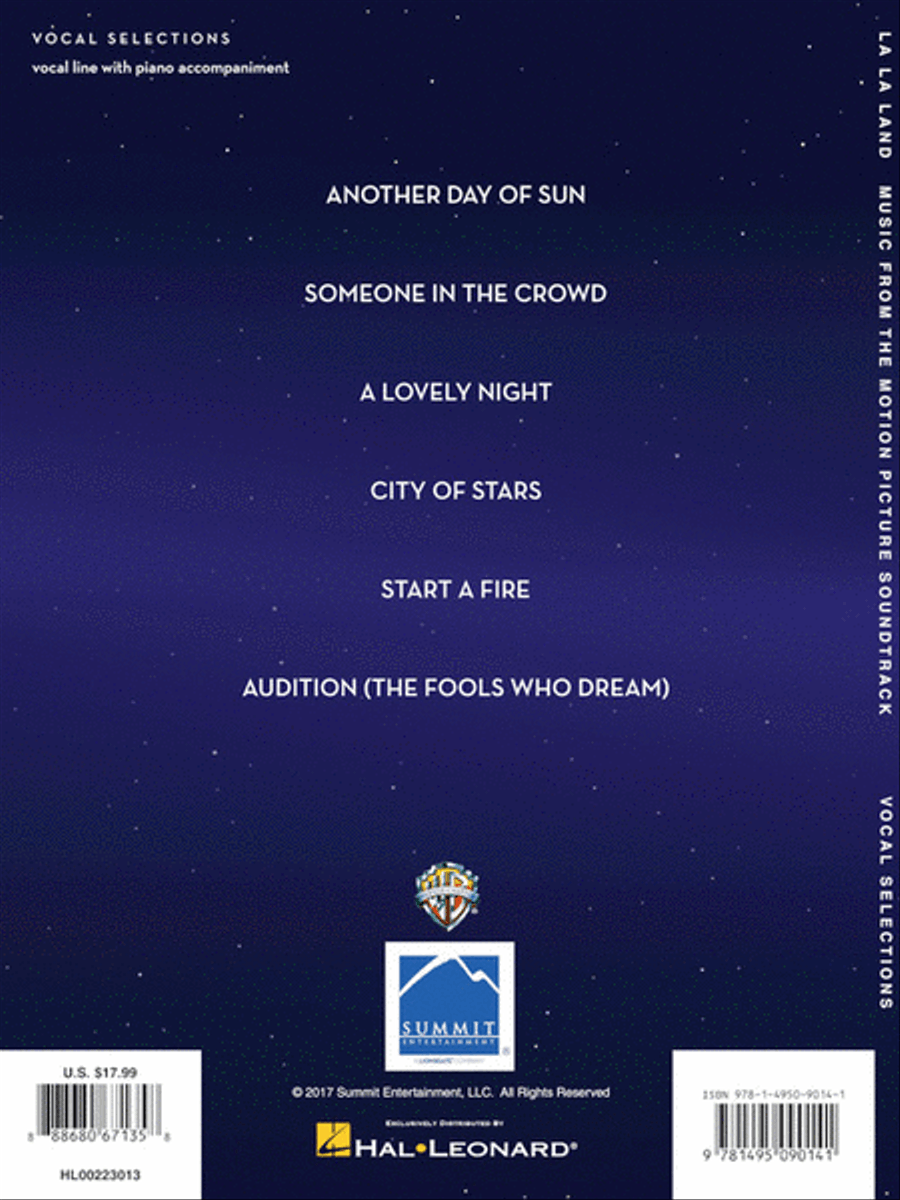 La La Land - Vocal Selections Voice scores gallery preview page 6