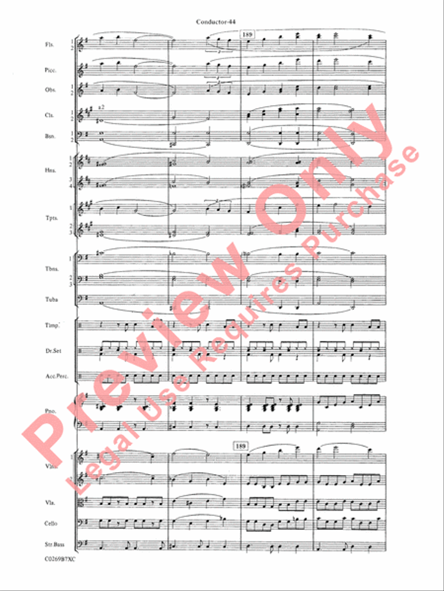 Leroy Anderson Favorites Leroy Anderson Favorites Full Orchestra scores gallery preview page 47