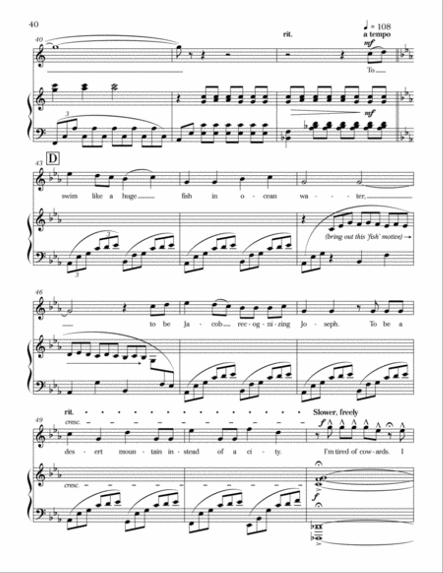 A Waterbird A Waterbird High Voice scores gallery preview page 4