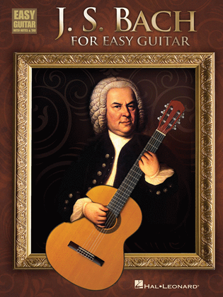 Book cover for J.S. Bach for Easy Guitar