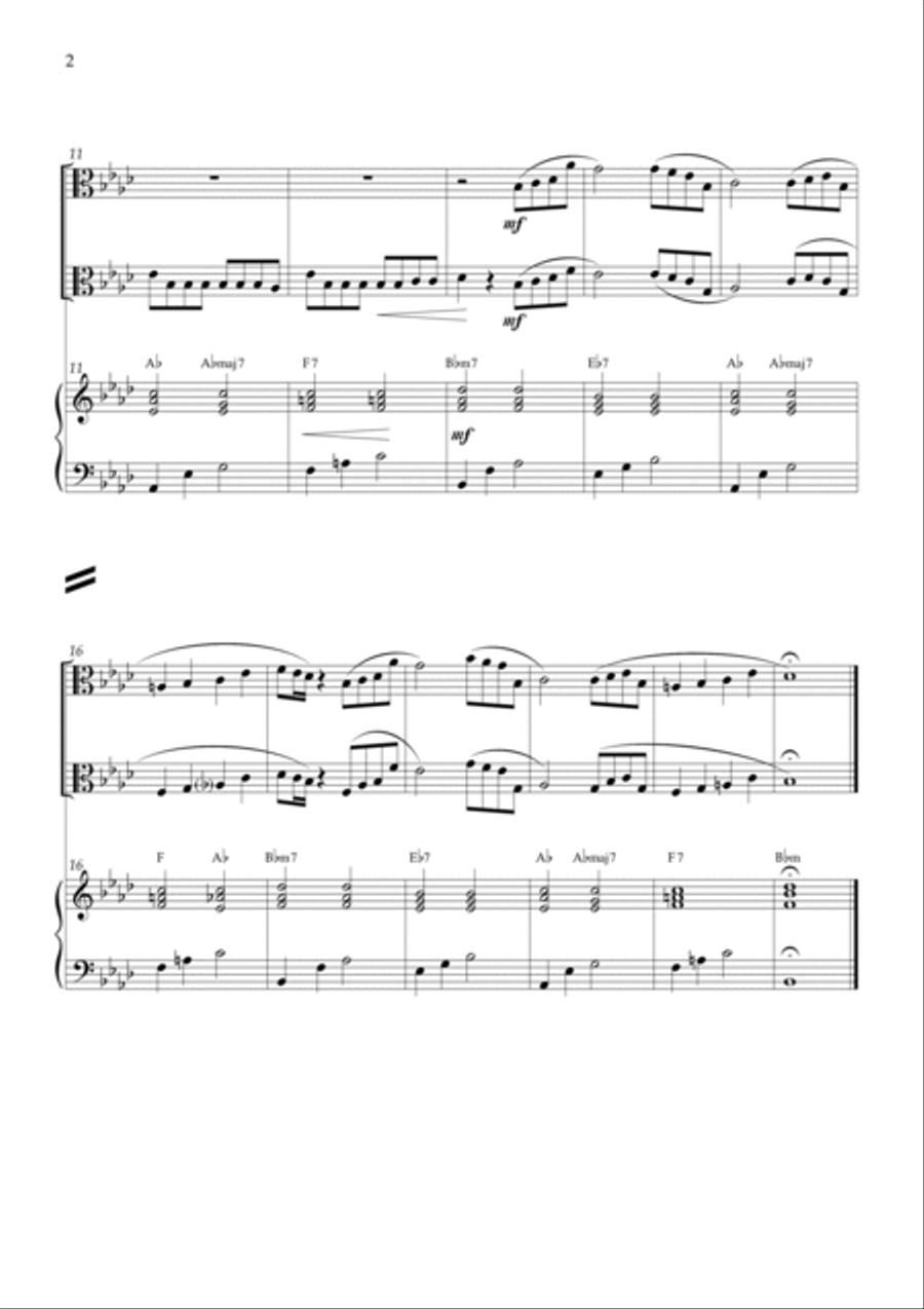 Kill Bill String Duet scores gallery preview page 2