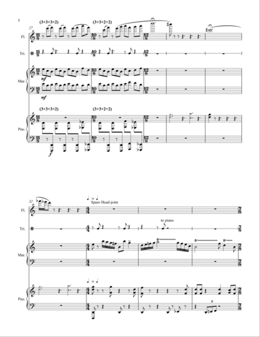 Descent to Madness Large Ensemble scores gallery preview page 6