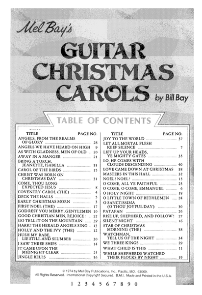 Guitar Christmas Carols