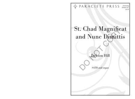 St. Chad Magnificat and Ninc Dimittis image number null