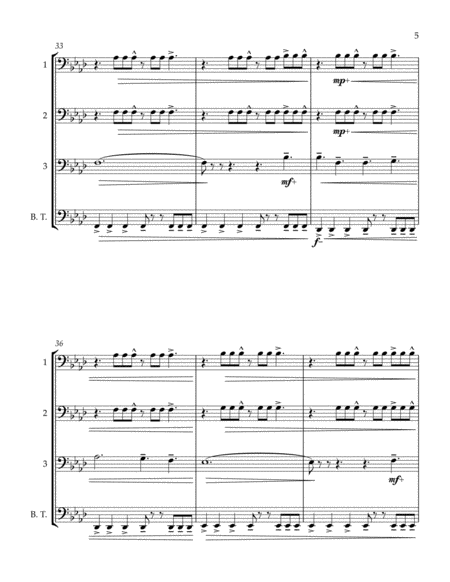 O Come, O Come Emmanuel - Trombone Quartet image number null
