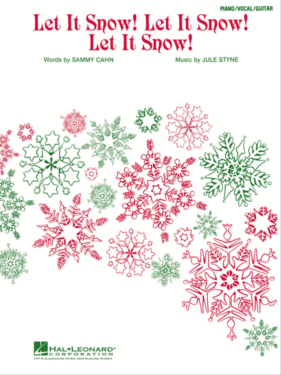 Let It Snow! Let It Snow! Let It Snow! Piano, Vocal, Guitar scores gallery preview page 1