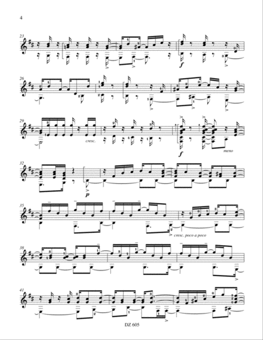 De la rumba son De la rumba son Classical Guitar scores gallery preview page 4