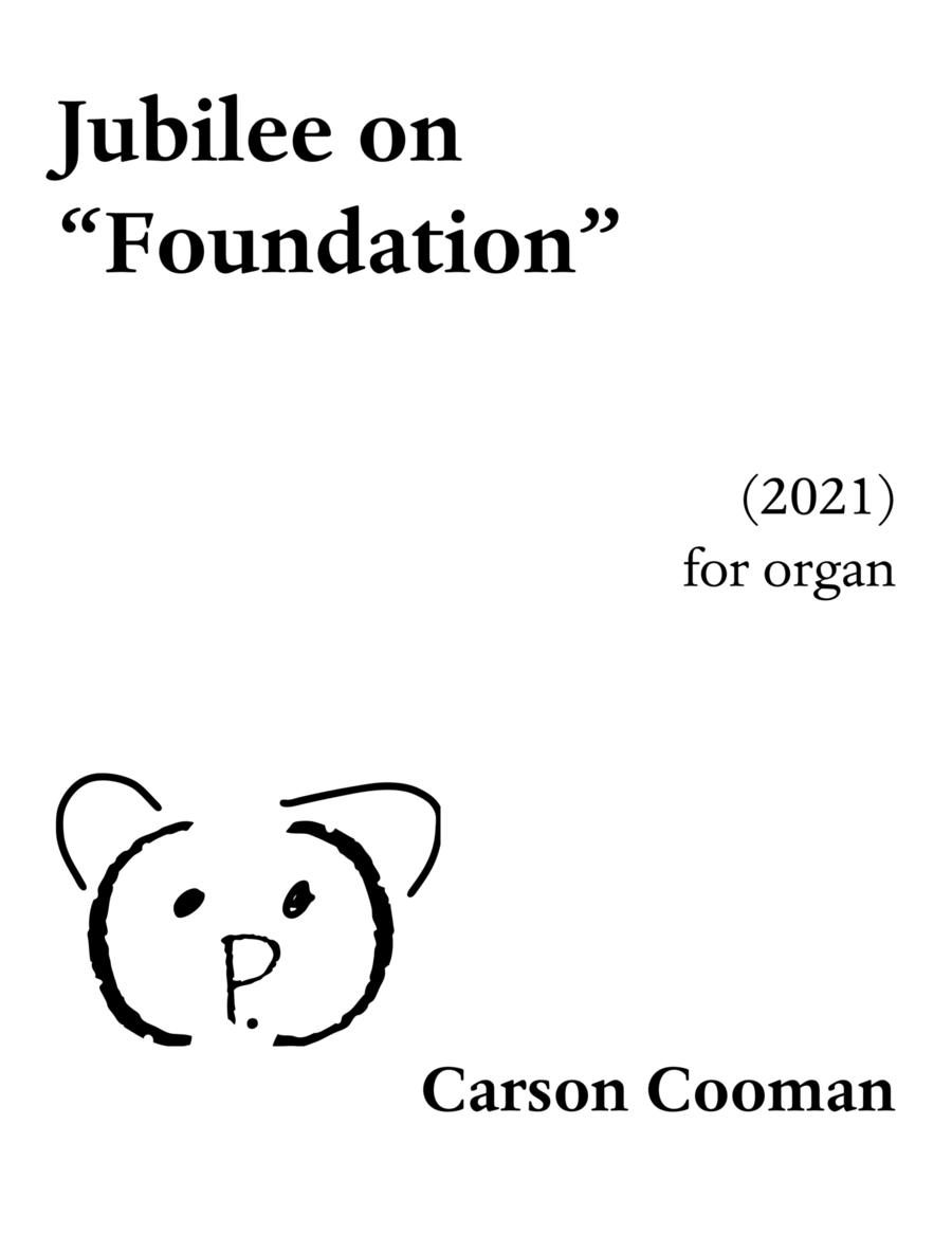 Jubilee on “Foundation” Organ Solo scores gallery preview page 1