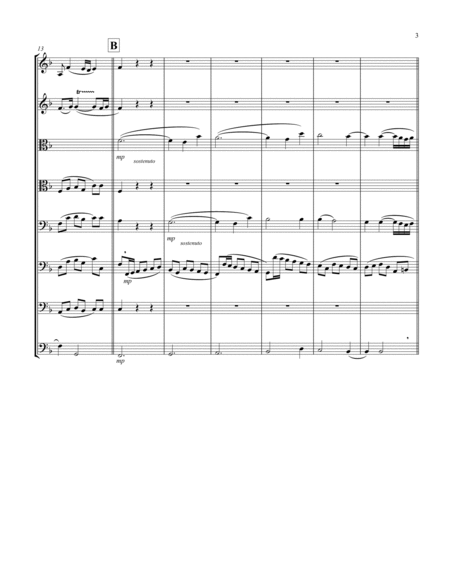 Recordare (from "Requiem") (F) (String Octet - 2 Violins, 2 Violas, 3 Cellos, 1 Bass)