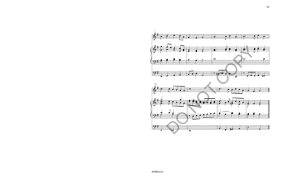 Twenty-five Organ Accompniments for Unison Hymn Singing Unison Choir scores gallery preview page 54
