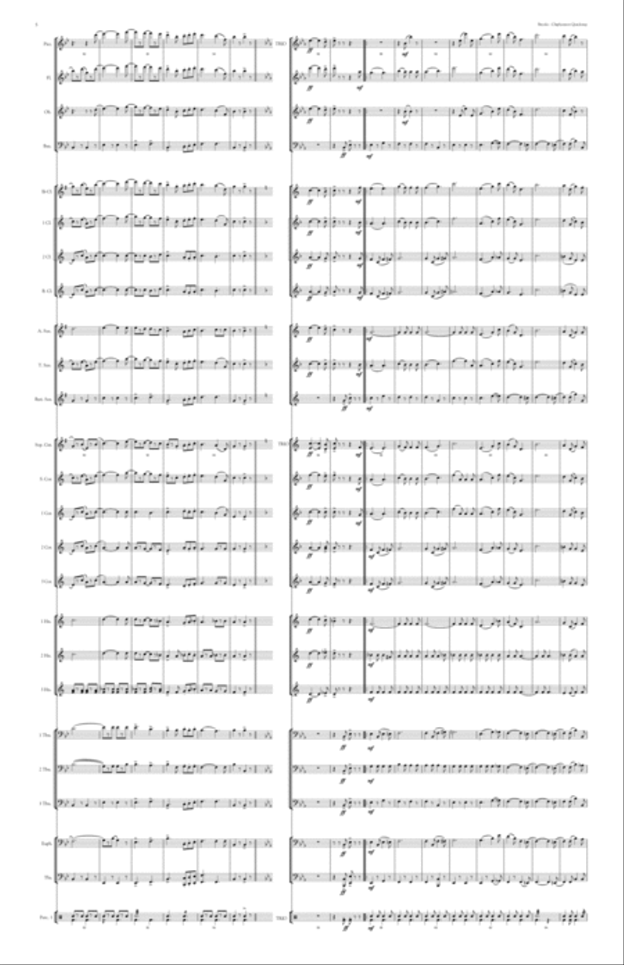 Chiphunters Quickstep - brass band edition