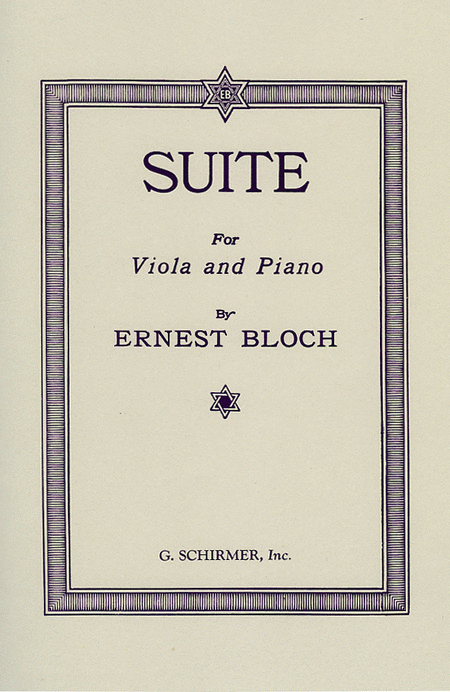 Ernest Bloch: Suite