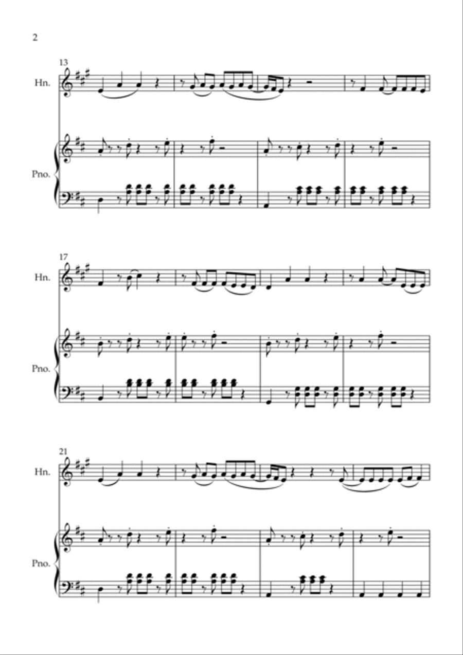 Shivers Horn scores gallery preview page 2