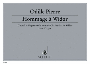 Book cover for Hommage a Widor