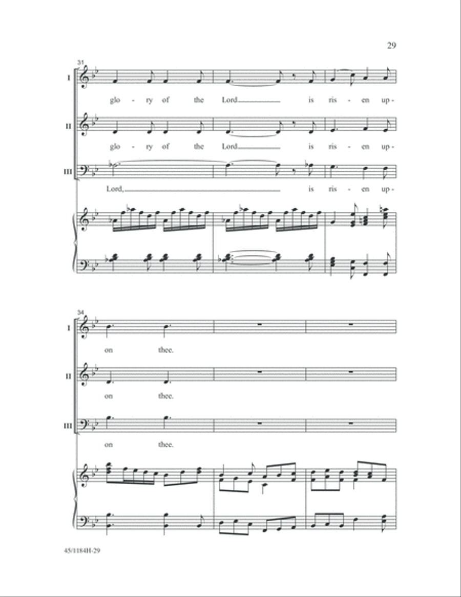 Messiah Messiah 3-Part scores gallery preview page 29