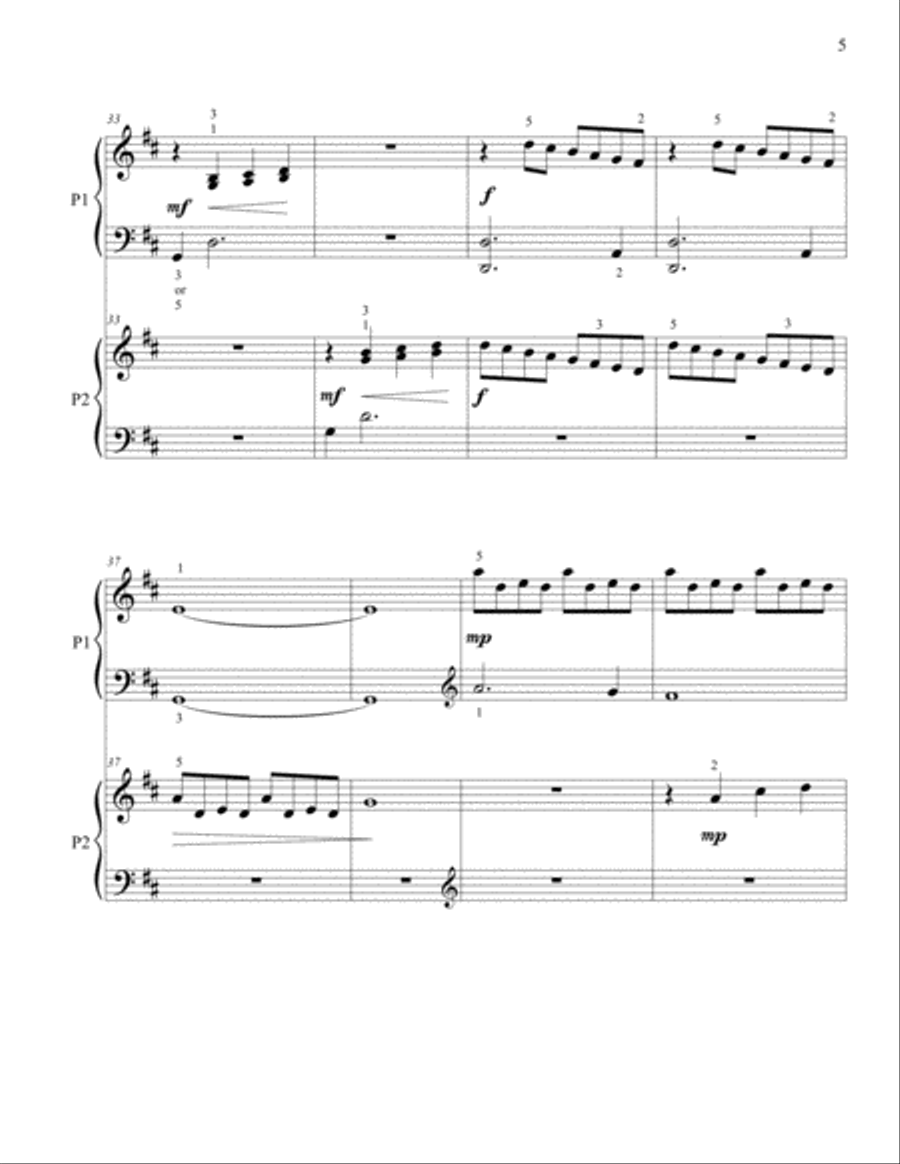First Snowfall Piano Method scores gallery preview page 6