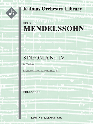 Sinfonia No. IV in C minor