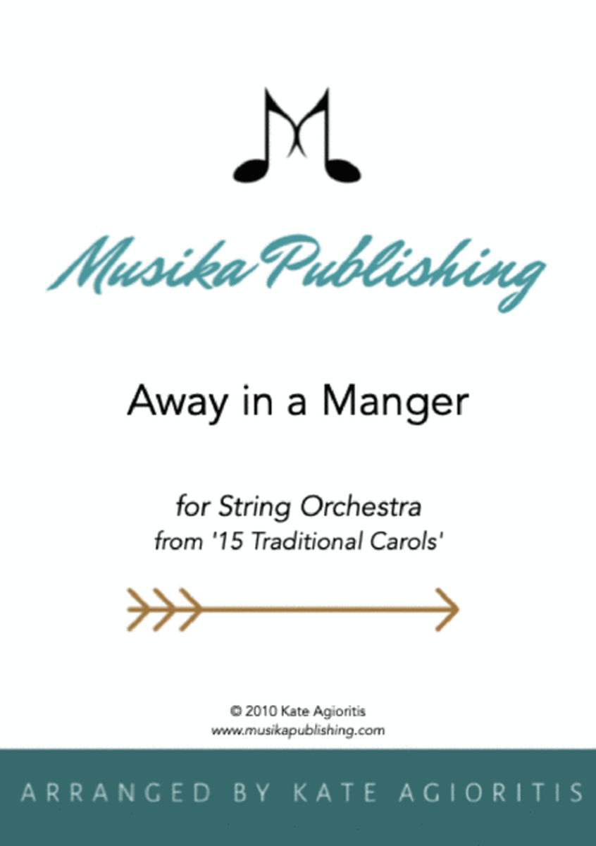 Away in a Manger - String Orchestra image number null