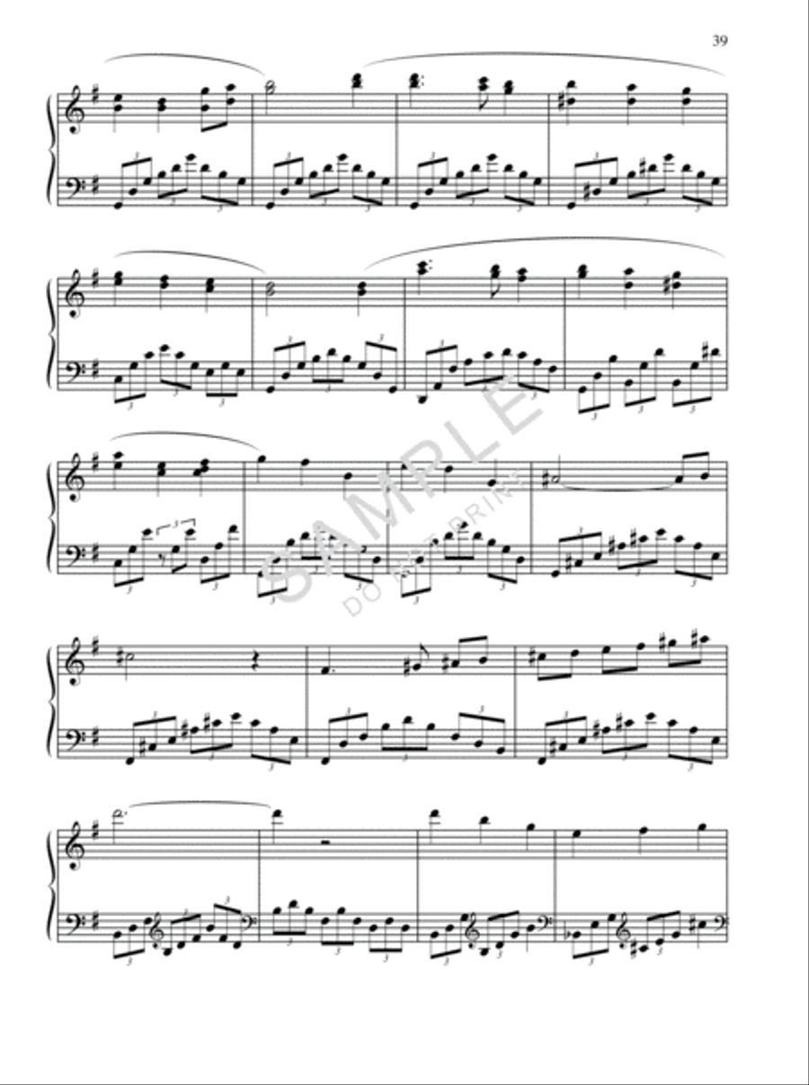 Classical Carols Piano Solo scores gallery preview page 3