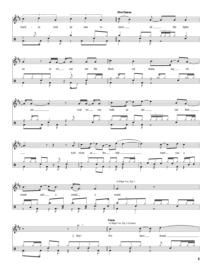 Warehouse Drum Set scores gallery preview page 3