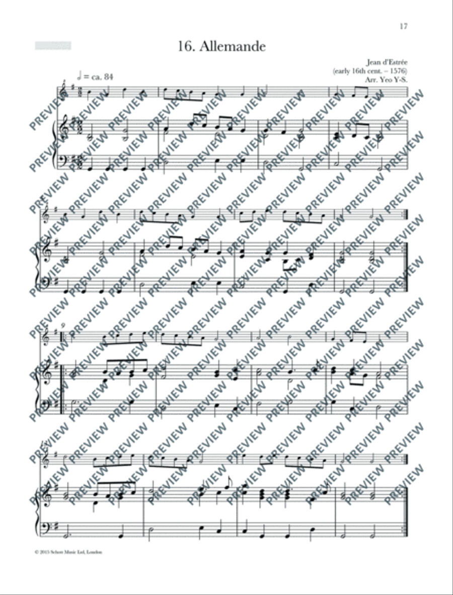 Renaissance Recorder Anthology 1 Soprano Recorder scores gallery preview page 18