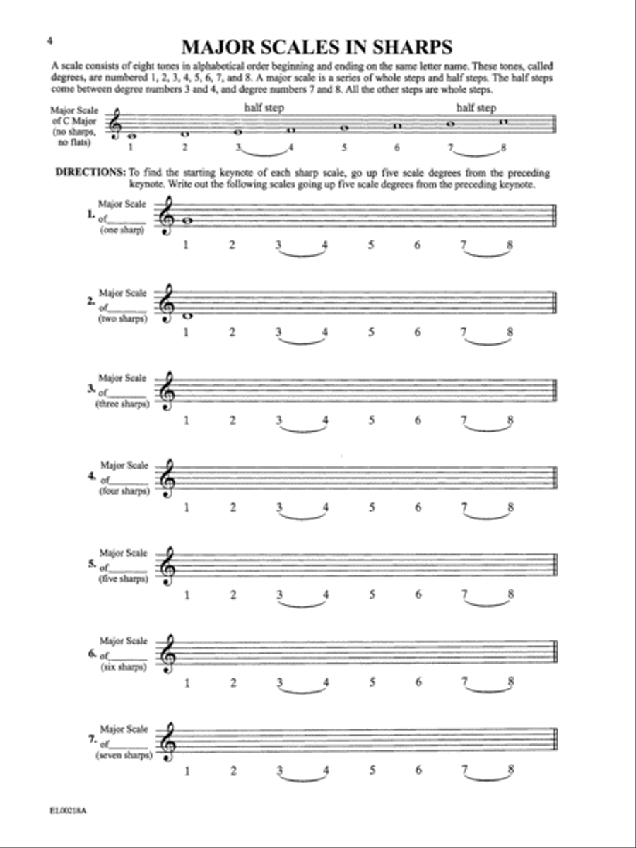 Scales and Pieces in All Keys, Book 2 Piano Method scores gallery preview page 3