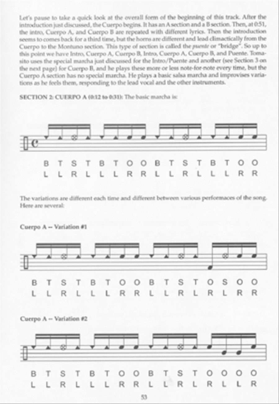 Tomas Cruz Conga Method Volume 3 - Advanced Percussion scores gallery preview page 4