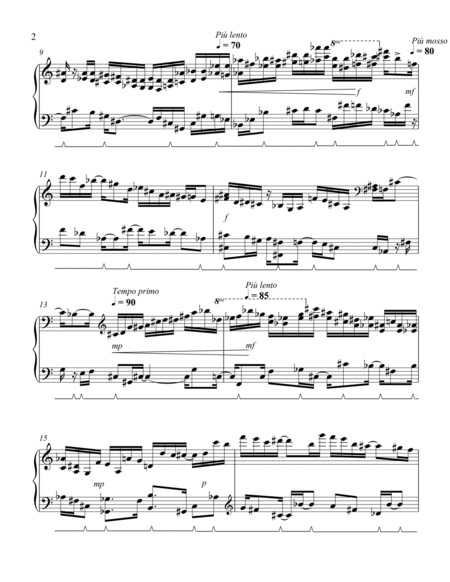 Virtuoso Etude No.4 in Memory of Sorabji, "Nocturne" Op.1 image number null